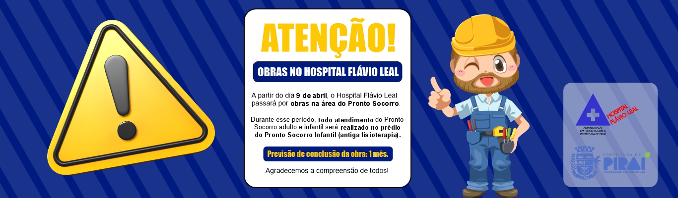 Banner Principal Hospital Flávio Leal