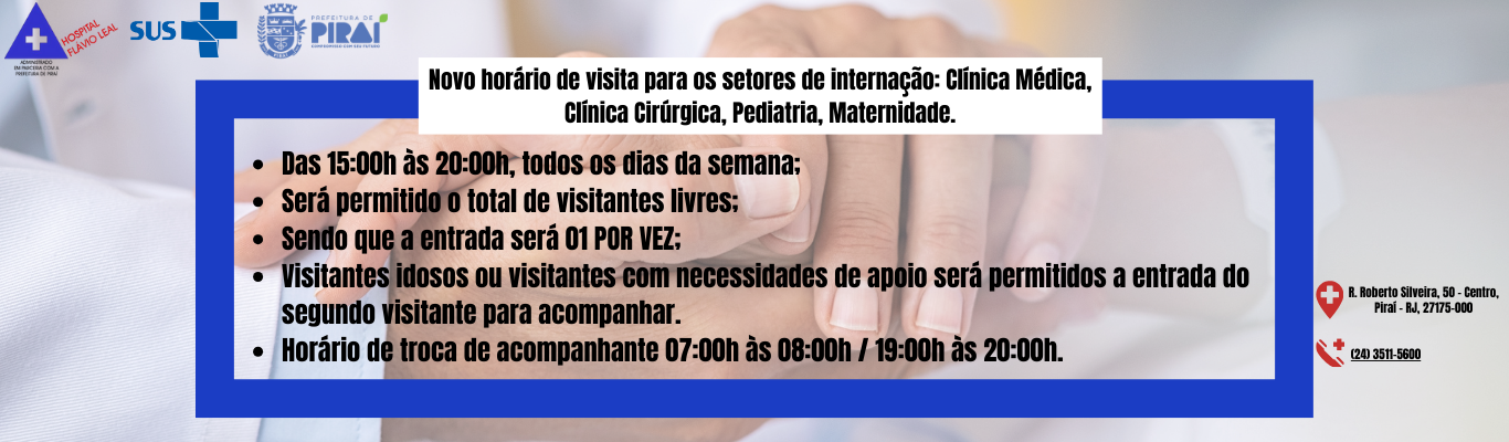 Banner Principal Hospital Flávio Leal